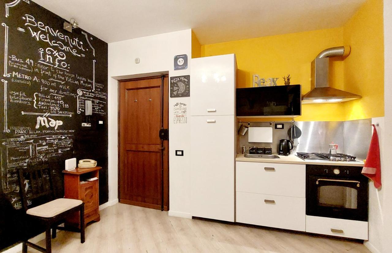 Casa Federico - Beauty Apartment With Wonderful Terrace Rom Exterior foto
